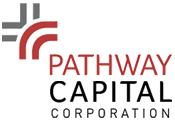 Logo of Pathway Capital Corporation with red and black design elements.